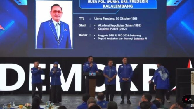 
					Frederick Kalalembang Jabat Kepala Departemen Bidang Politik dan Keamanan DPP Partai Demokrat