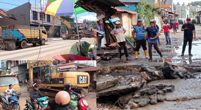 
					Revitalisasi Drainase di Pasar Bolu, Toraja Utara. Foto: Istimewa