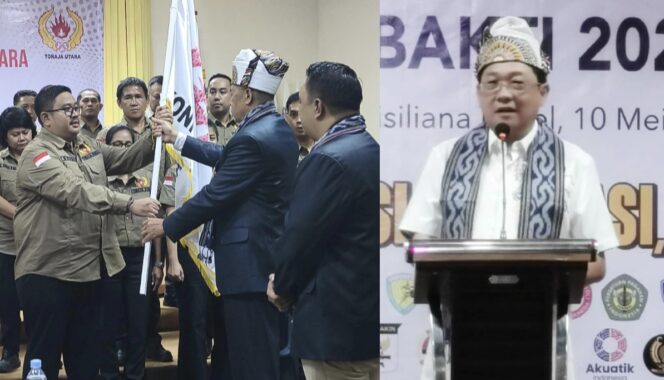 
					Pelantikan KONI Toraja Utara Periode 2025 - 2029 pada Sabtu (10/5/2025). Foto: Vressnews