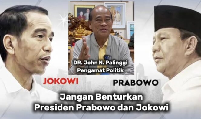 
					Pengamat Politik, John Palinggi: Jangan Lagi Ada Pihak yang Membenturkan Presiden Prabowo dan Jokowi