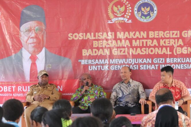 
					BGN Sosialisasi Program Makan Bergizi di Distrik Ransiki Manokwari Selatan