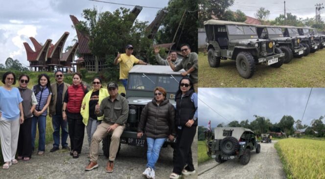 
					tour Toraja Jeep Adventure mengelilingi keindahan alam Toraja dengan Jeep Willys Costum. Foto: Istimewa