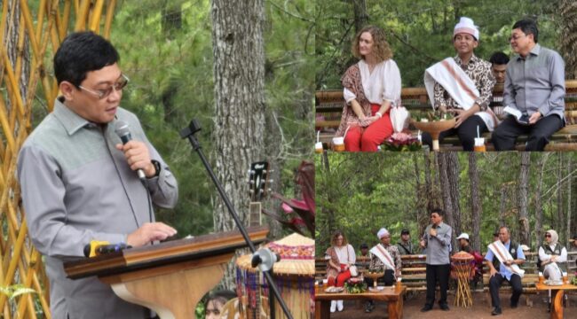 Menteri Kehutanan hadiri Festival Hutan Toraja di Nanggala, Toraja Utara, dalam rangka Puncak Perayaan HUT ke 78 Gereja Toraja, Sabtu (14/6/2025). Foto: Istimewa