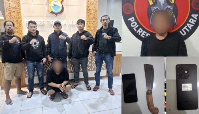 
					HR (20) terduga pelaku pencurian HP di Masjid Raya Rantepao yang viral di Media Sosial Ditangkap Polisi pada Rabu Malam (18/6/2025).Foto: Istimewa