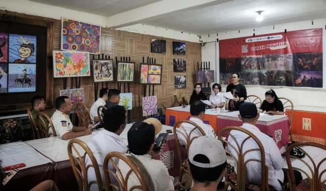 
					Press Confrence Toraya Ma'gellu' 2025 di Hotel Madarana Rantepao, Rabu (18/6/2025). Foto: Istimewa
