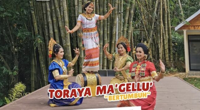 Hari Tari Dunia Toraya Ma'gellu 2025, Sabtu 21 Juni 2025. Foto: Istimewa