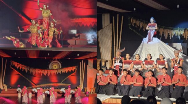 Kemeriahan Hari Tari Dunia Toraya Ma'gellu' 2025 pada Sabtu (21/6/2025). Foto: Istimewa