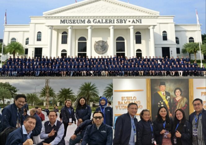 
					Dewi Sartika Pasande (DSP) saat mengikuti Retret Partai Demokrat yang di gelar di Museum dan Galeri Seni SBY-Ani, Pacitan, Jawa Timur pada 4-6 Juli 2025.