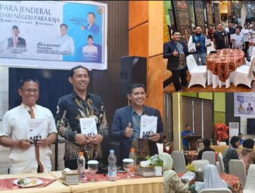 Bedah Buku Para Jenderal dari Negeri Para Raja, di Arion Cafe Makale pada Rabu (27/8/2025). Foto: Dok. Vressnews