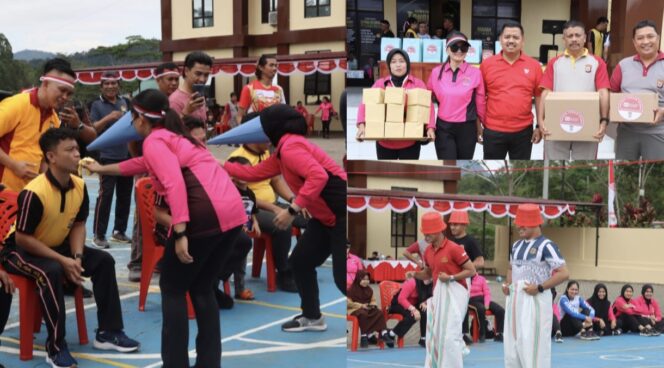 
					Semarak Kemerdekaan HUT RI 80 yang digelar Polres Tana Toraja. Foto: Dok. Istimewa