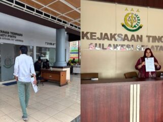 Celebes Law And Transparency (CLAT) secara resmi mengajukan pengaduan ke Kejaksaan Tinggi Sulawesi Selatan. Foto: Istimewa