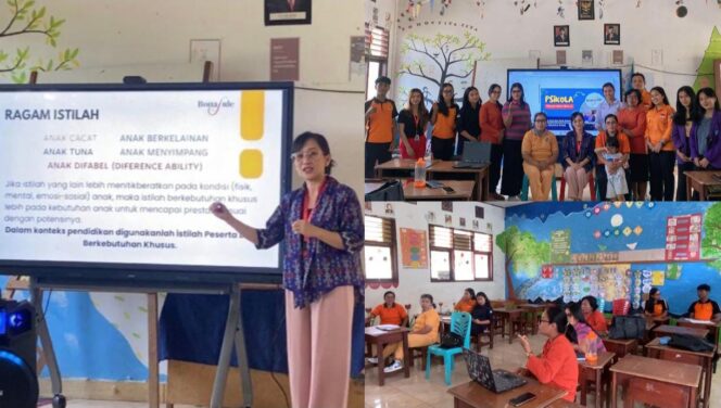 
					“Psikolog Masuk Sekolah” digelar di SDN 2 Kesu' Toraja Utara, pada Jumat (21/11/2025). Foto: Istimewa