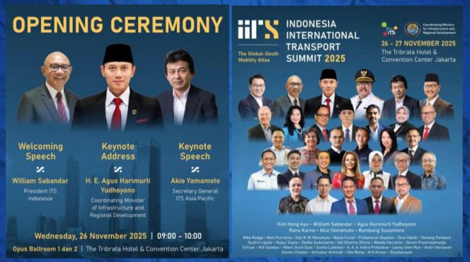 
					Indonesia International Transport Summit 2025, 26 - 27 November 2025. Dok: Istimewa/William Sabandar