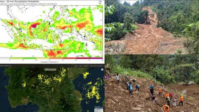 
					Waspada curah Hujan Tinggi berdampak pada Bencana Alam Tanah Longsor. Dok: Istimewa/BMKG Toraja