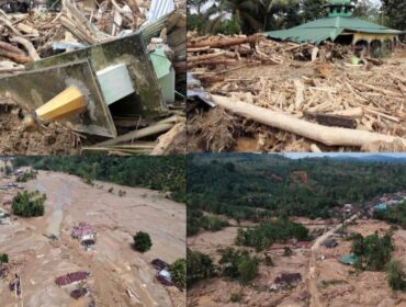Bencana Banjir dan Longsor di Pulau Sumatra (Aceh, Sumatra Utara, dan Sumatra Barat). Foto: Antara Foto/Yudi Manar