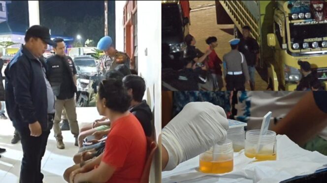 
					BNN Tana Toraja Gelar Razia Gabungan di Terminal Makale, Selasa (30/12/2025). Foto: Istimewa