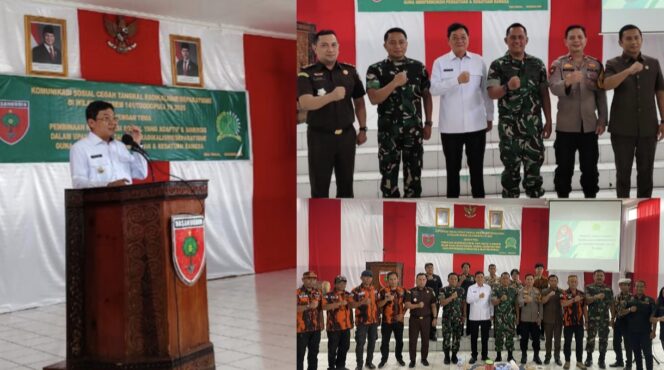 
					Kegiatan kosmos cegah dan tangkal radikalisme/separatisme oleh Korem 141 Toddopuli, Selasa (30/12/2025) di Aula Kodim 1414 Tana Toraja. Foto: Istimewa
