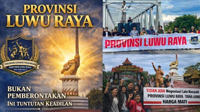 
					Perjuangan Pemekaran Provinsi Luwu Raya. Foto: Istimewa