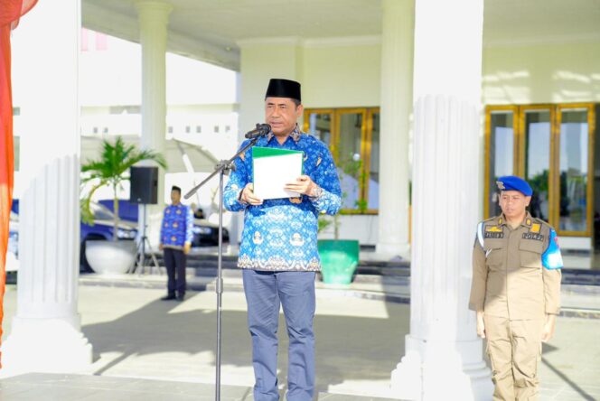 
					Bupati Halmahera Timur Ubaid Yakub Pimpin Upacara Hari Kesadaran Nasional