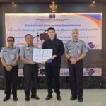 Kanwil Kemenkum Papua Barat Serahkan Sertifikat Merek Vitta Hotel Manokwari IMG-20260203-WA0056