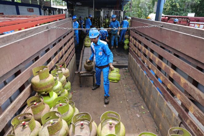 
					Penyaluran LPG 3 Kg di Kabupaten Bone selama Januari 2026 mencapai 47.040 tabung. Foto: Istimewa