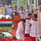 Pentahbisan Tiga Imam Baru dan Satu Diakon yang digelar oleh Keuskupan Agung Makassar di Rantepao, Toraja Utara, pada Kamis (5/2/2026). Foto: Istimewa