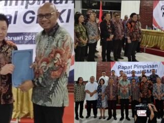 Pelantikan Pengurus Cabang Perkumpulan Senior GMKI (PCPS GMKI). Foto: Istimewa