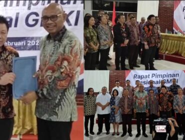 Pelantikan Pengurus Cabang Perkumpulan Senior GMKI (PCPS GMKI). Foto: Istimewa