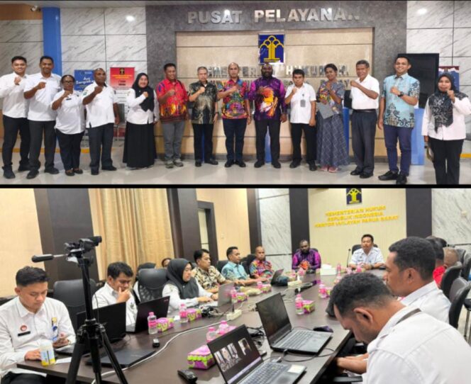 
					Kanwil Kemenkum Pabar Harmonisasi Ranperbup Program Satu Milyar Satu Kampung Kaimana