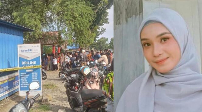 
					Lokasi kejadian perampokan BRILink yang menewaskan Ririn (31). Foto: Istimewa