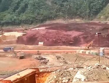 Longsor di Area Operasional Kawasan PT. IMIP, pada Rabu (18/2/2026). Foto: Istimewa