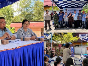 Yosia Rinto Kadang, Anggota DPRD Provinsi Sulsel Dapil X Toraja saat Reses di Rantetayo, pada Jumat (20/2/2026). Foto: Istimewa