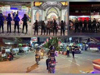 Sat Samapta Polres Toraja Utara gelar Patroli Kamtibmas selama Bulan Suci Ramadan. Foto: Istimewa