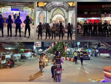 Sat Samapta Polres Toraja Utara gelar Patroli Kamtibmas selama Bulan Suci Ramadan. Foto: Istimewa