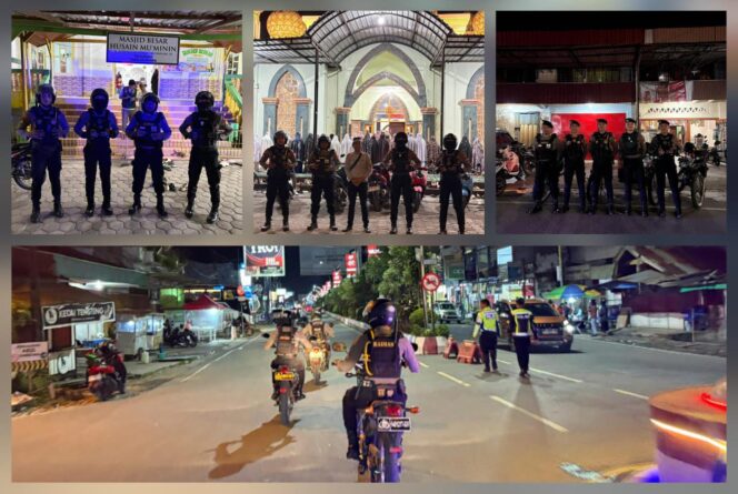 
					Sat Samapta Polres Toraja Utara gelar Patroli Kamtibmas selama Bulan Suci Ramadan. Foto: Istimewa