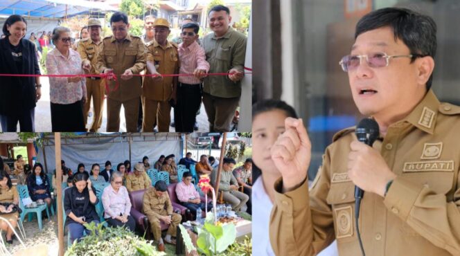 
					Bupati Toraja Utara, Frederik Victor Palimbong resmikan SPPG Palawa'. Foto: Istimewa
