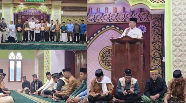 Safari Ramadan PT Malea di Masjid Jabalnur Kanaan, Jumat (6/3/2026). Foto: Istimewa