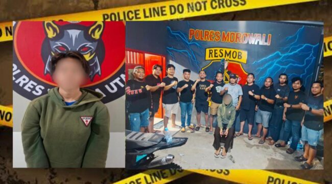 Resmob Polres Toraja Utara Tangkap Wanita Residivis Curanmor Lintas Provinsi. Foto: Istimewa