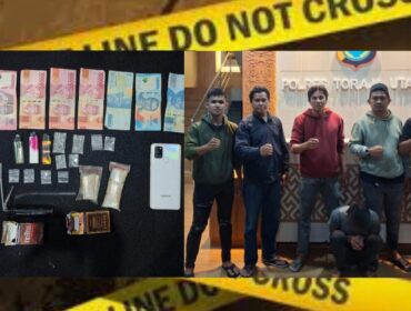 Satresnarkoba Polres Toraja Utara tangkap 2 orang penyalahgunaan Narkoba. Foto: Istimewa