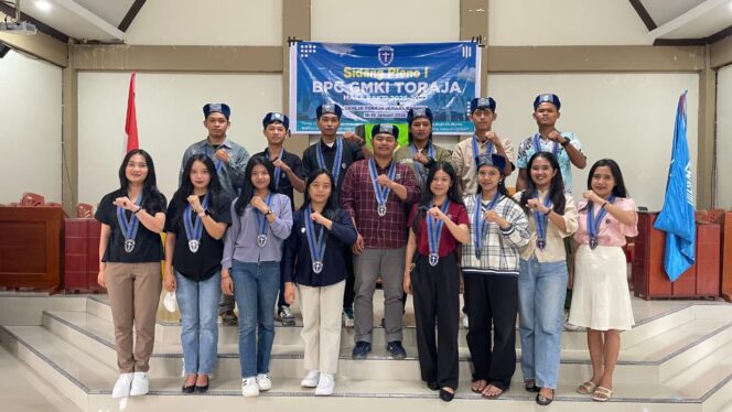 
					Pengurus GMKI Toraja. Foto: Istimewa