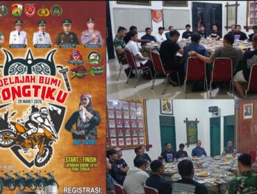 Kodim 1414 Tana Toraja gelar Jelajah Bumi Pongtiku. Foto: Istimewa