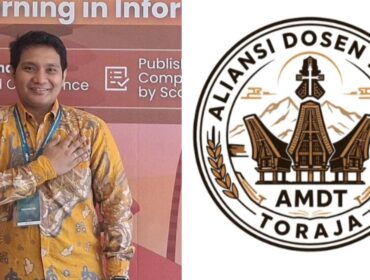 Eliyah Acantha Manapa Sampetoding, Koordinator Aliansi Dosen Muda Toraja (ADMT). Foto: Istimewa