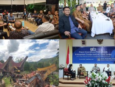 Anggota DPR RI Frederik Kalalembang saat bertemu dengan berbagai kalangan masyarakat Toraja terkait eksekusi Tongkonan di Toraja. Foto: Istimewa