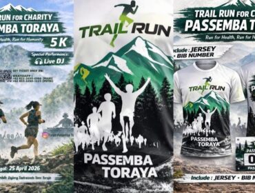Trail Run for Charity Passemba Toraya. Foto: Istimewa/Vressnews