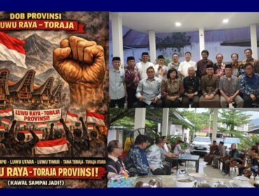 Panitia DOB Luwu - Toraja silahturahmi dengan DPRD Kota Palopo. Foto: Istimewa/Vressnews