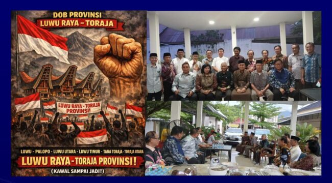 Panitia DOB Luwu - Toraja silahturahmi dengan DPRD Kota Palopo. Foto: Istimewa/Vressnews