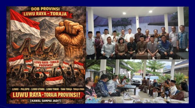 
					Panitia DOB Luwu - Toraja silahturahmi dengan DPRD Kota Palopo. Foto: Istimewa/Vressnews