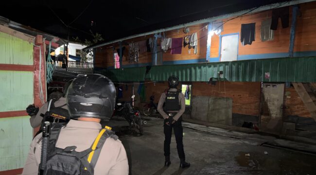 Sat Samapta Polres Toraja Utara gelar Patroli Malam. Foto: Istimewa