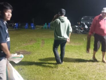 Polisi grebek judi sambung ayam malam hari di Sopai. Foto: Istimewa