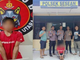 BL (32) saat diamankan Polisi. Foto: Istimewa/Vressnews